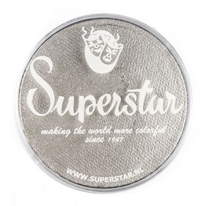 Superstar Aqua Face & Body Paint - Silver Shimmer 056 (45 gm)