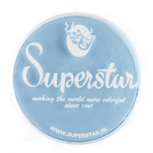 Superstar Aqua Face & Body Paint - Baby Blue Shimmer 063 (45 gm)