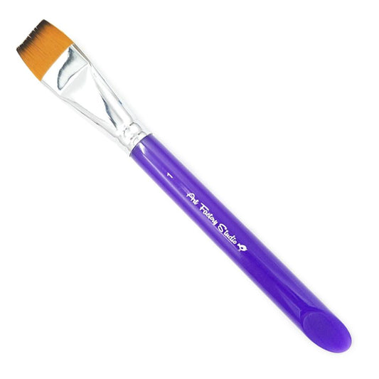 Art Factory Acrylic Handle Flat Brush (1")