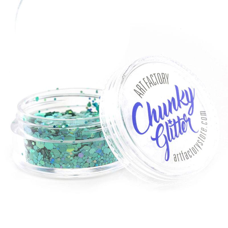 Art Factory Blue Lagoon Chunky Glitter (10 ml)
