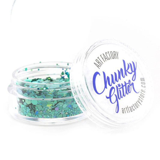 Art Factory Blue Lagoon Chunky Glitter (10 ml)