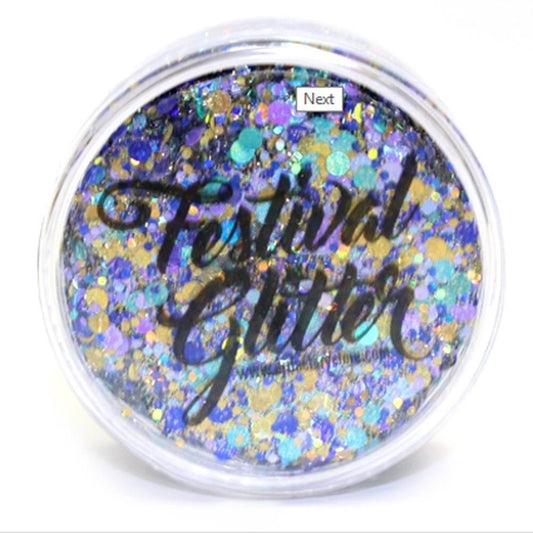 Art Factory Festival Glitter - Peacock  (50 ml/1 fl oz)