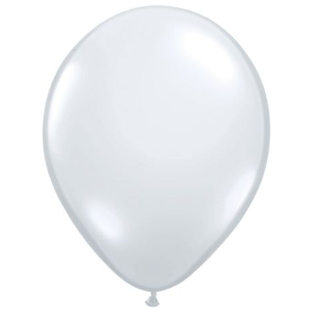 Qualatex 6 inch Diamond Clear Balloons (100/bag)