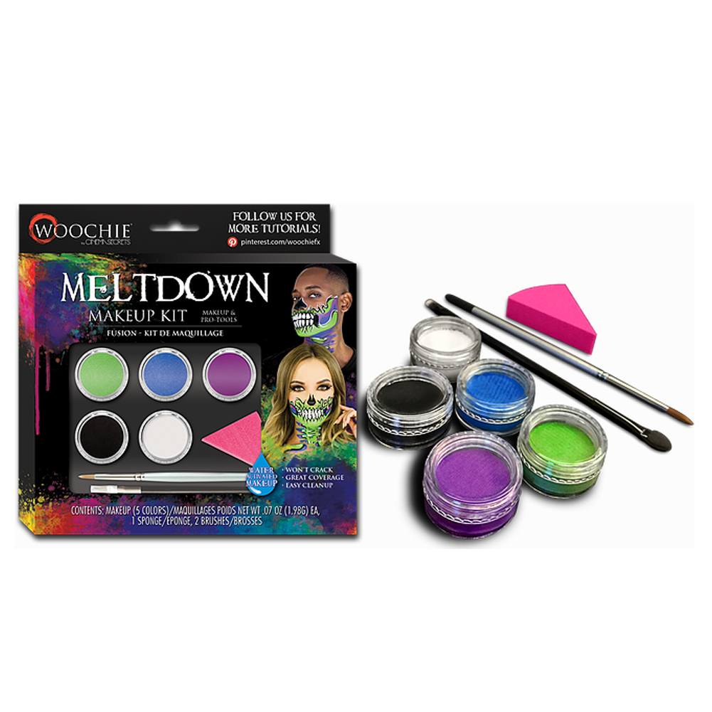 Woochie Water Activated Makeup Kit - Meltdown