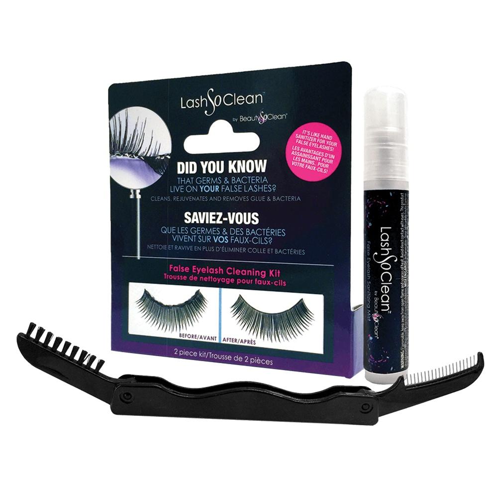Beautysoclean LashSoClean False Eyelash Sanitizer Kit With Lash Tool