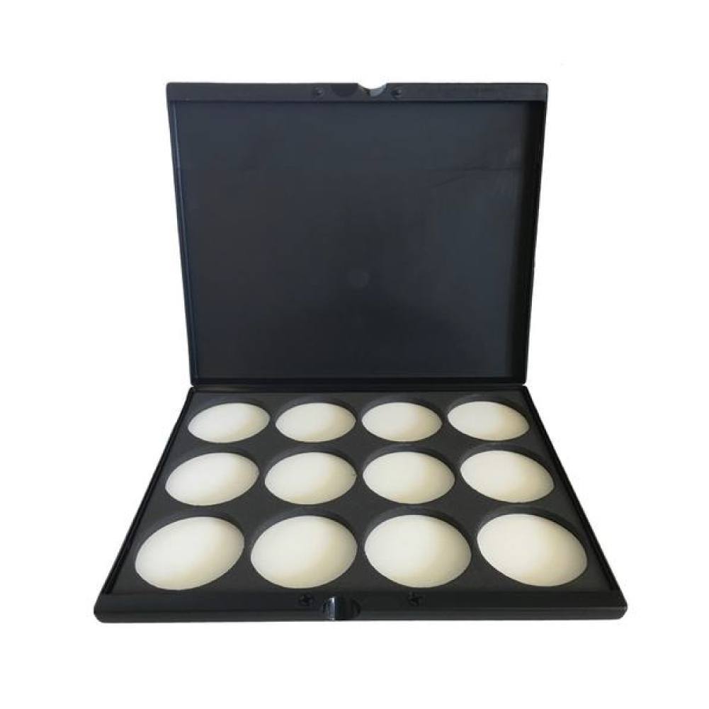 Kryvaline Empty Face Paint Palette Case w/ 12 x 30 gm Insert |