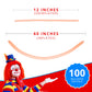 Clownatex 260 Balloons - Blush (100 pcs)