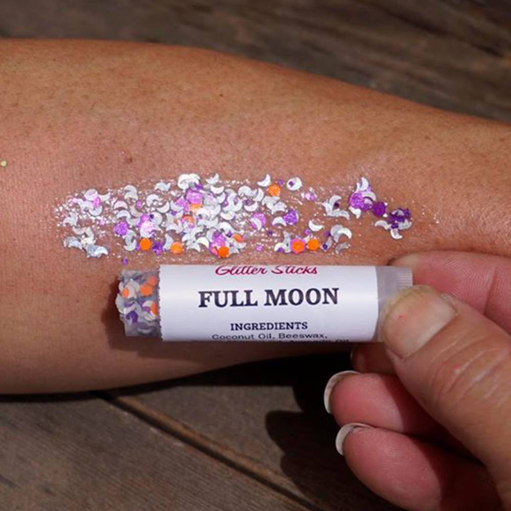 Creative Faces Chunky Glitter Stick - Full Moon
