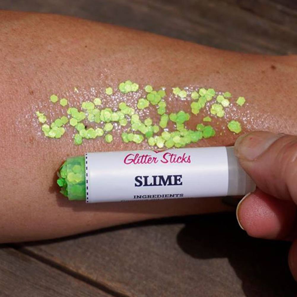 Creative Faces Chunky Glitter Stick - Slime