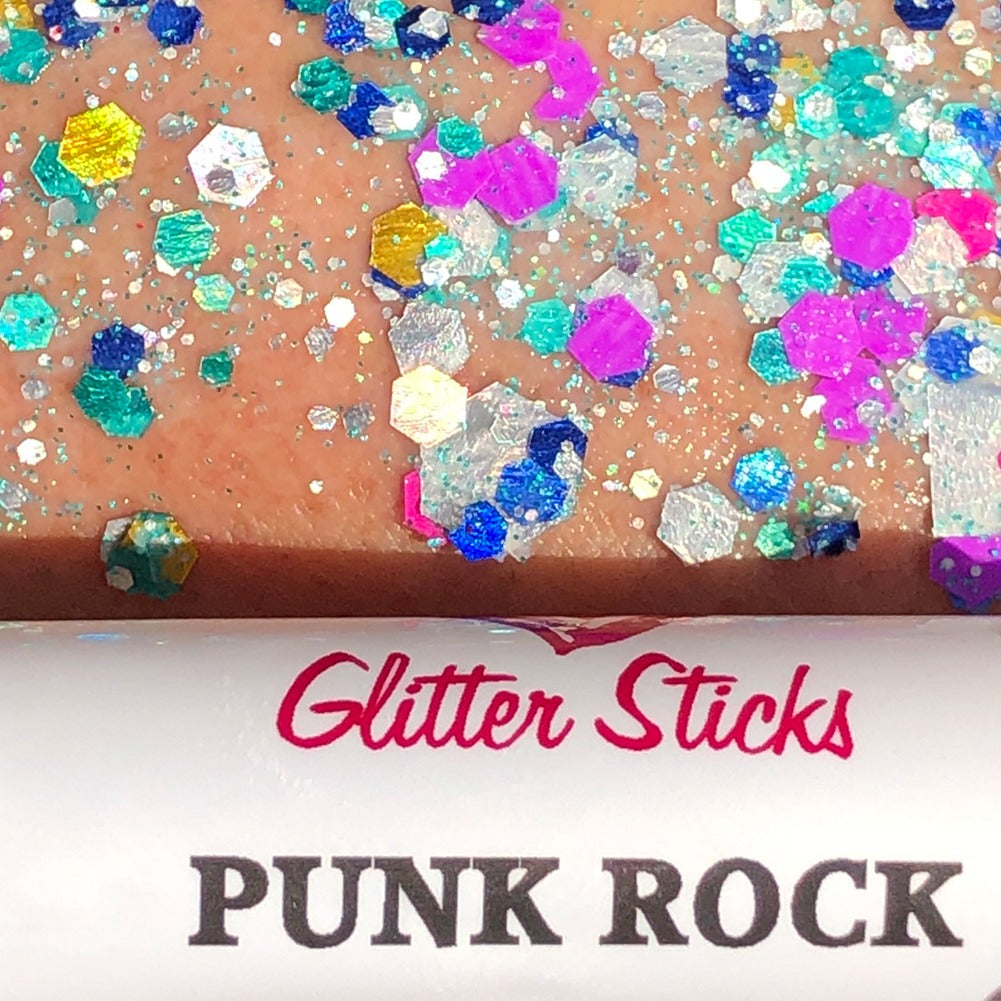 Creative Faces Chunky Glitter Stick - Punk Rock