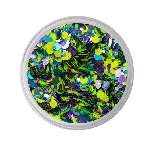 VIVID Glitter Loose Chunky Glitter Mix -  Wild Bloom