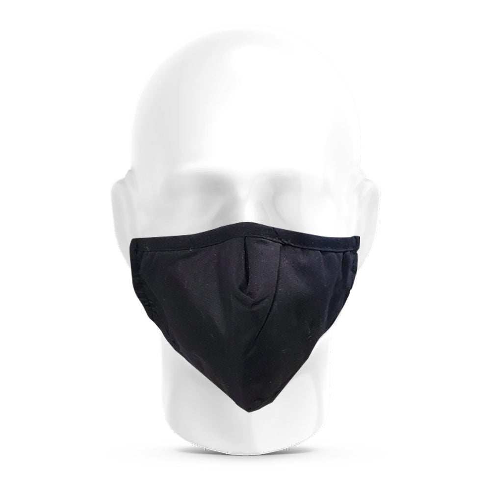 Anti Pollution & Dust Cotton Face Mask - Black