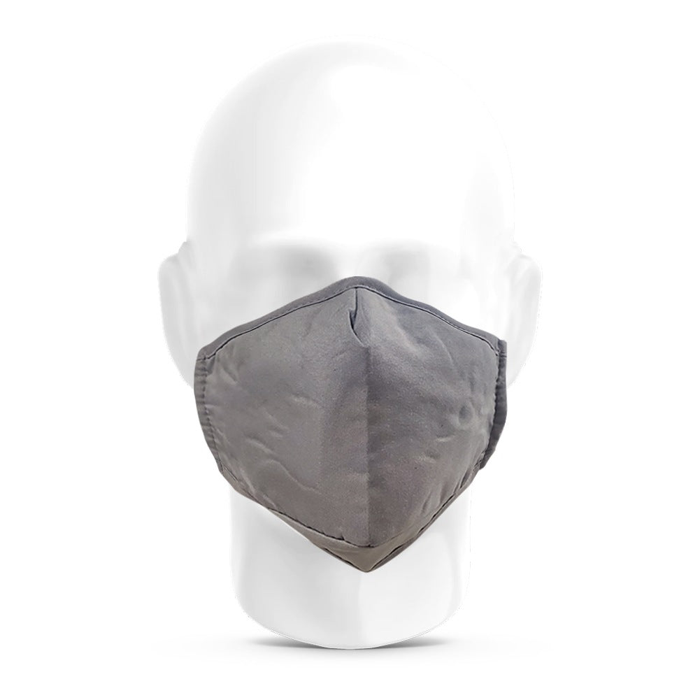 Anti Pollution & Dust Cotton Face Mask - Grey