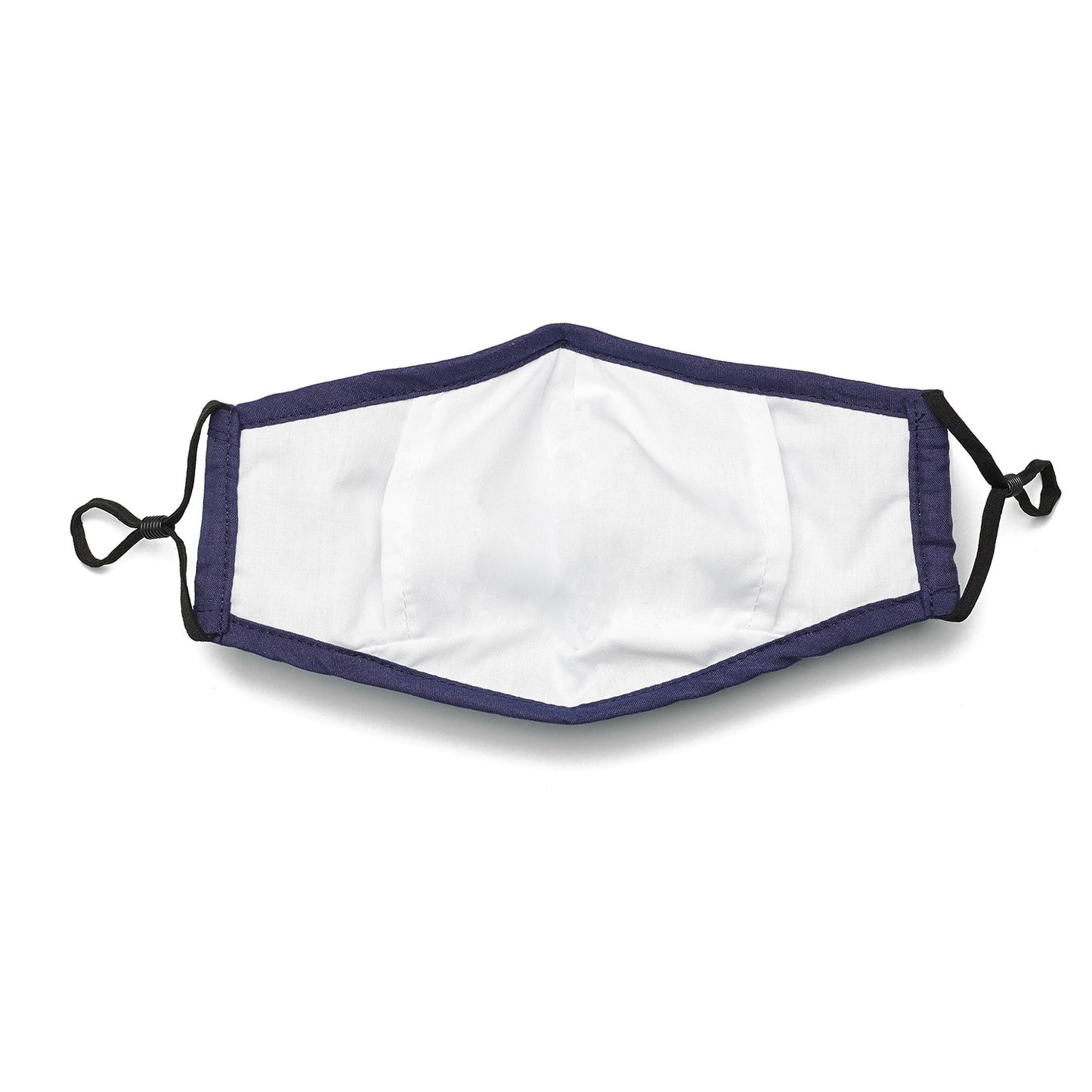Anti Pollution & Dust Cotton Face Mask - Navy