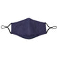 Anti Pollution & Dust Cotton Face Mask - Navy