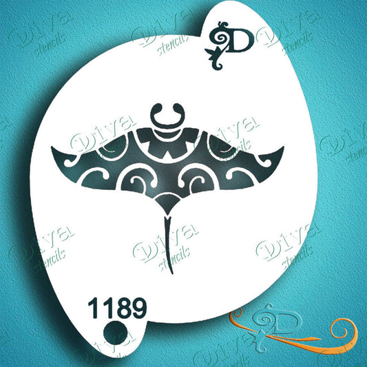 Diva Stencil - Ocean Ray