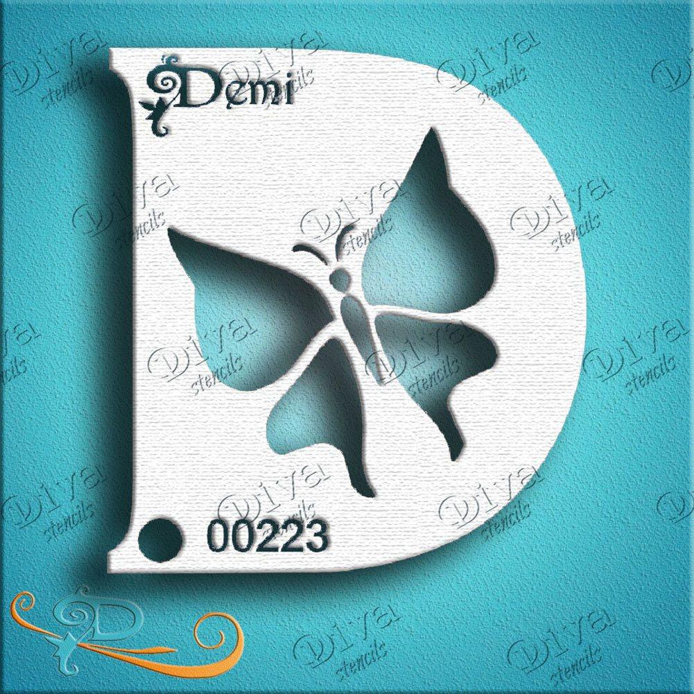 Diva Stencil - Diva Demi Butterfly