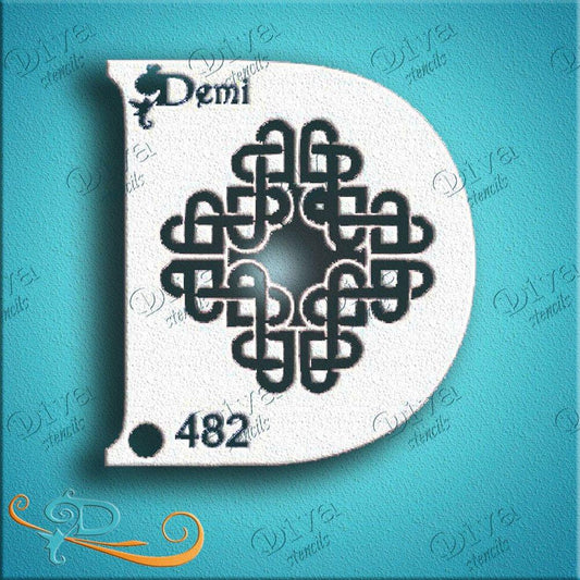 Diva Stencil - Demi Shamrock 2