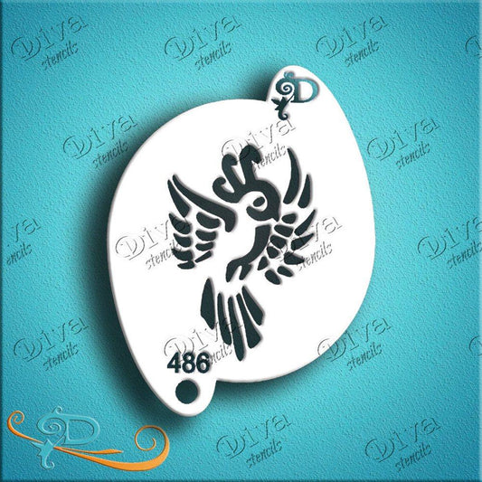 Diva Stencil - Bird