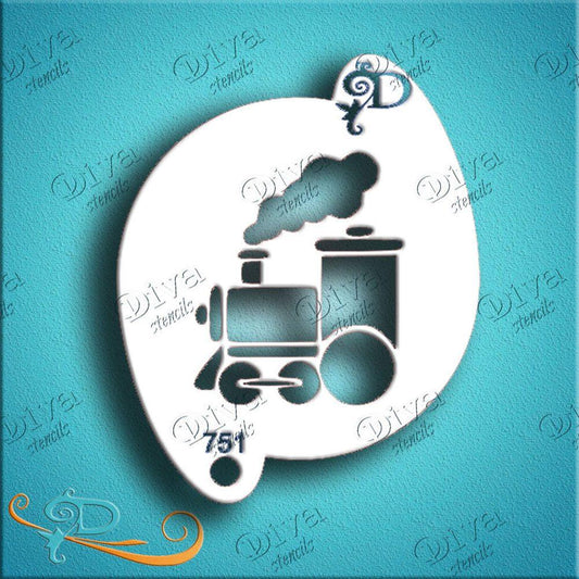 Diva Stencil - Choo Choo