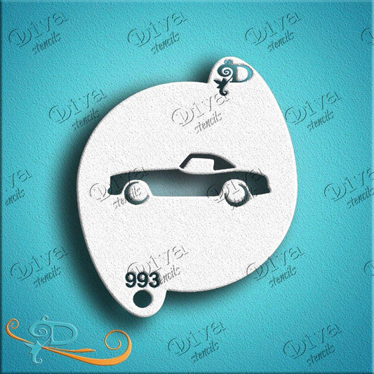 Diva Stencil - Car #3