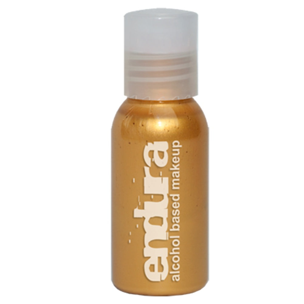 Endura Alcohol Based Airbrush Ink - Metallic Gold (1 oz)