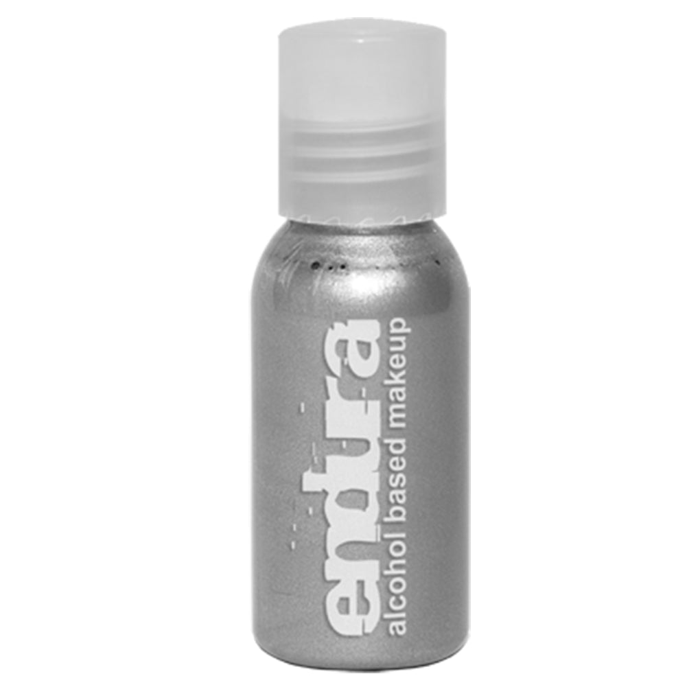 Endura Alcohol Based Airbrush Ink - Metallic Silver (1 oz)