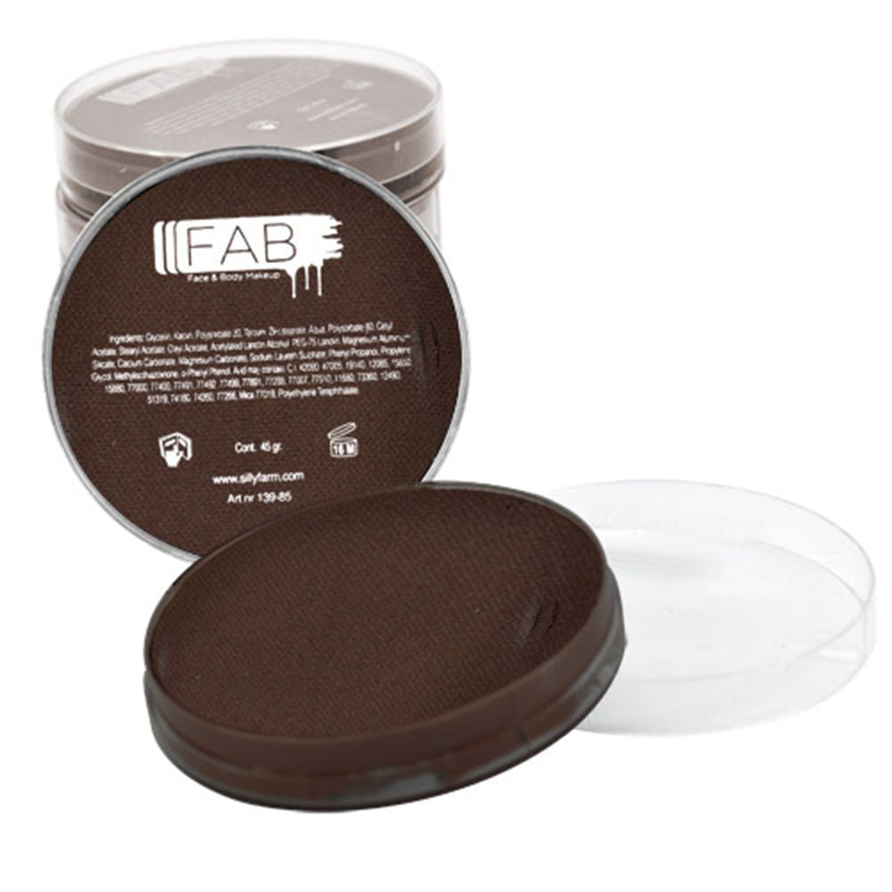 FAB Superstar Face Paint - Dark Brown 025 (45 gm)