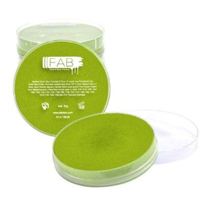 FAB Green Superstar Face Paint - Lemon Lime/Light Greeb 110 (45 gm)