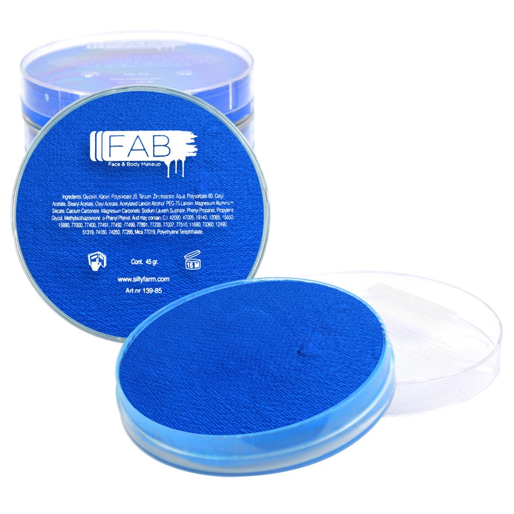 FAB Superstar Face Paint - Brilliant Blue 143 (45 gm)