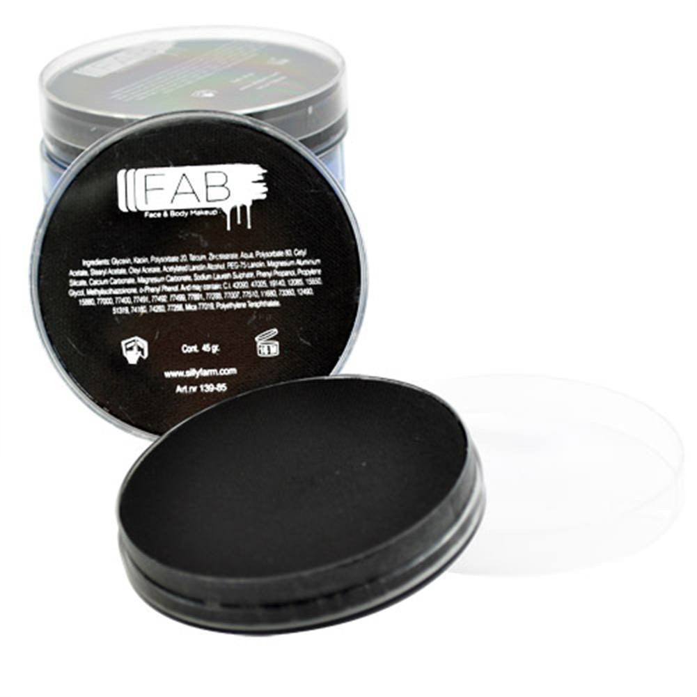 FAB Superstar Face Paint - Black 163 (45 gm)