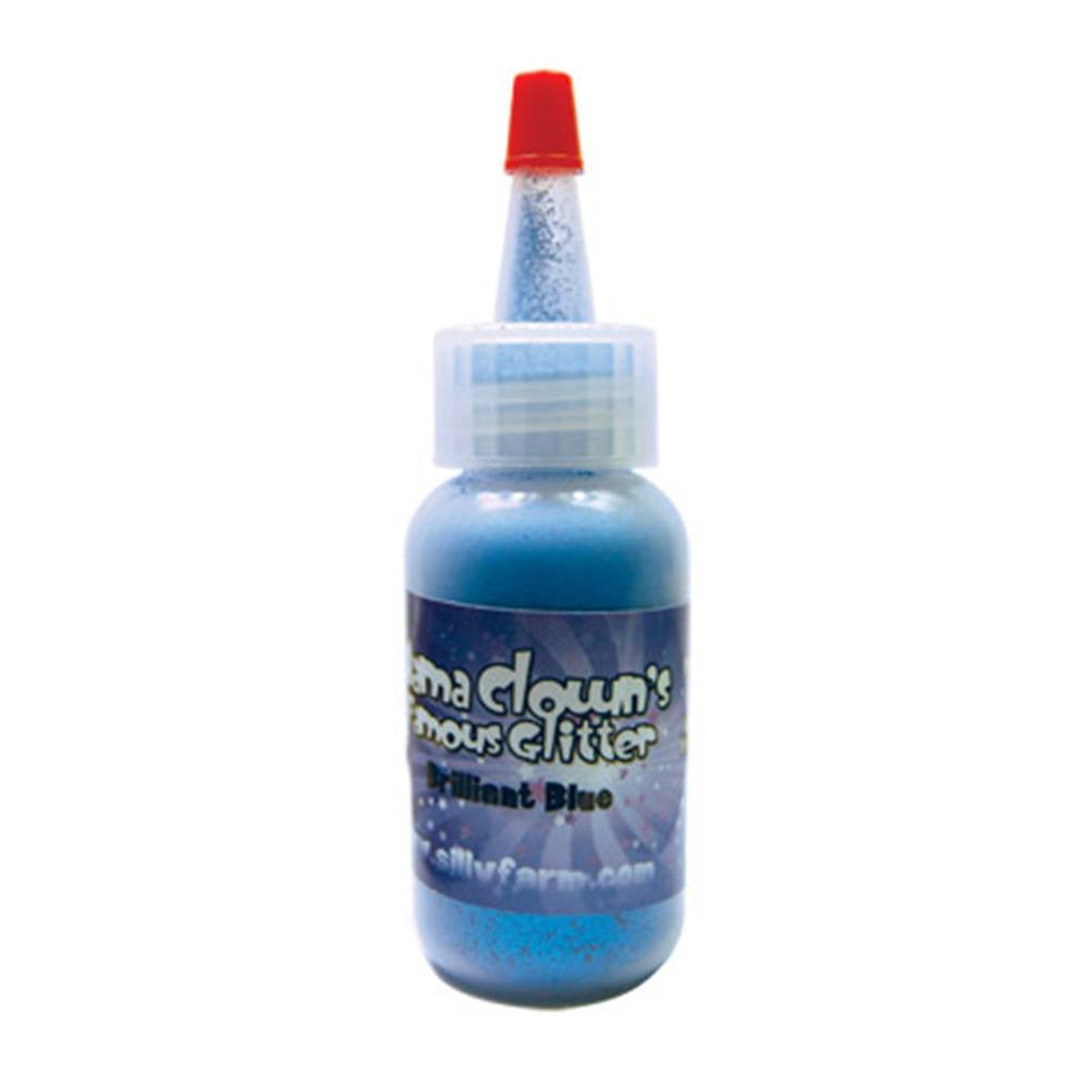 Mama Clown Opaque Glitter - Brilliant Blue  (1 oz)