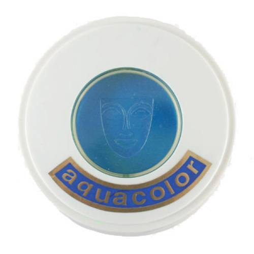 Kryolan Aquacolor Blue Face Paints - Sea Blue 549 (30 ml)