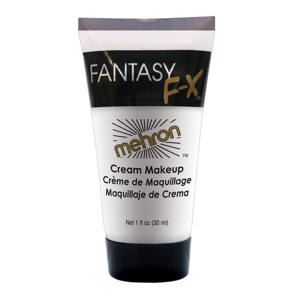 Mehron Fantasy FX Face Paint Tubes - White (1 oz)