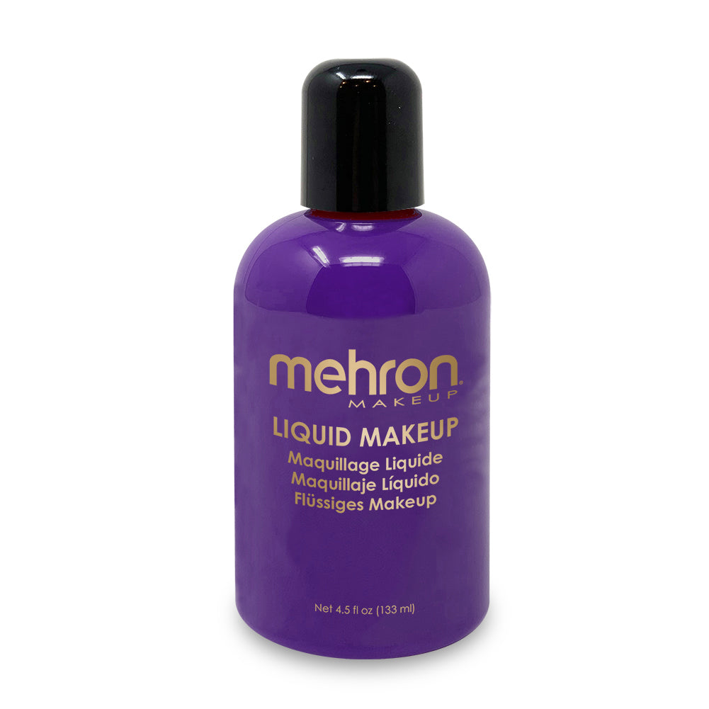 Mehron Liquid Face Paints - Purple P (4.5 oz)