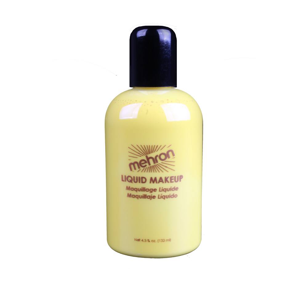 Mehron Liquid Face Paints - Yellow Y (4.5 oz)