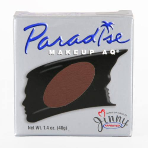 Mehron Brown Paradise Face Paints - Dark Brown (1.4 oz)