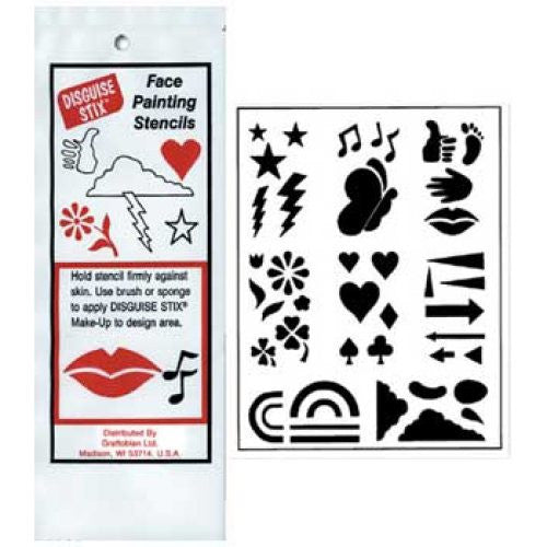 Graftobian Plastic Stencils