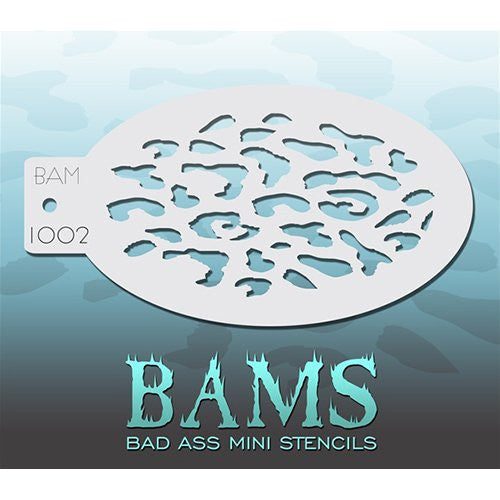 Bad Ass Mini Stencils - Leopard (BAM1002)