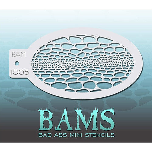 Bad Ass Mini Stencils - Snakeskin (BAM1005)
