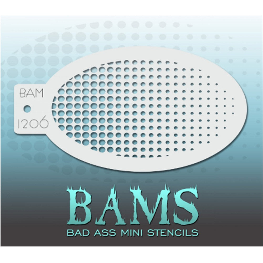 Bad Ass Mini Stencils - Gradient (BAM 1206)