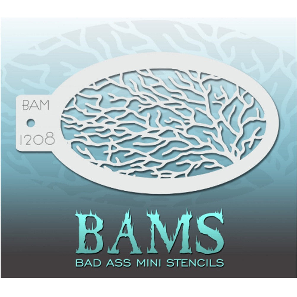 Bad Ass Mini Stencils (BAM 1208)