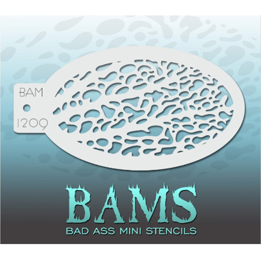 Bad Ass Mini Stencils (BAM 1209)