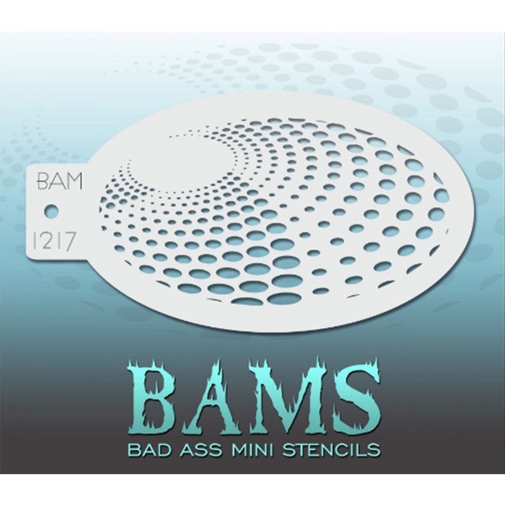 Bad Ass Mini Stencils (BAM 1217)