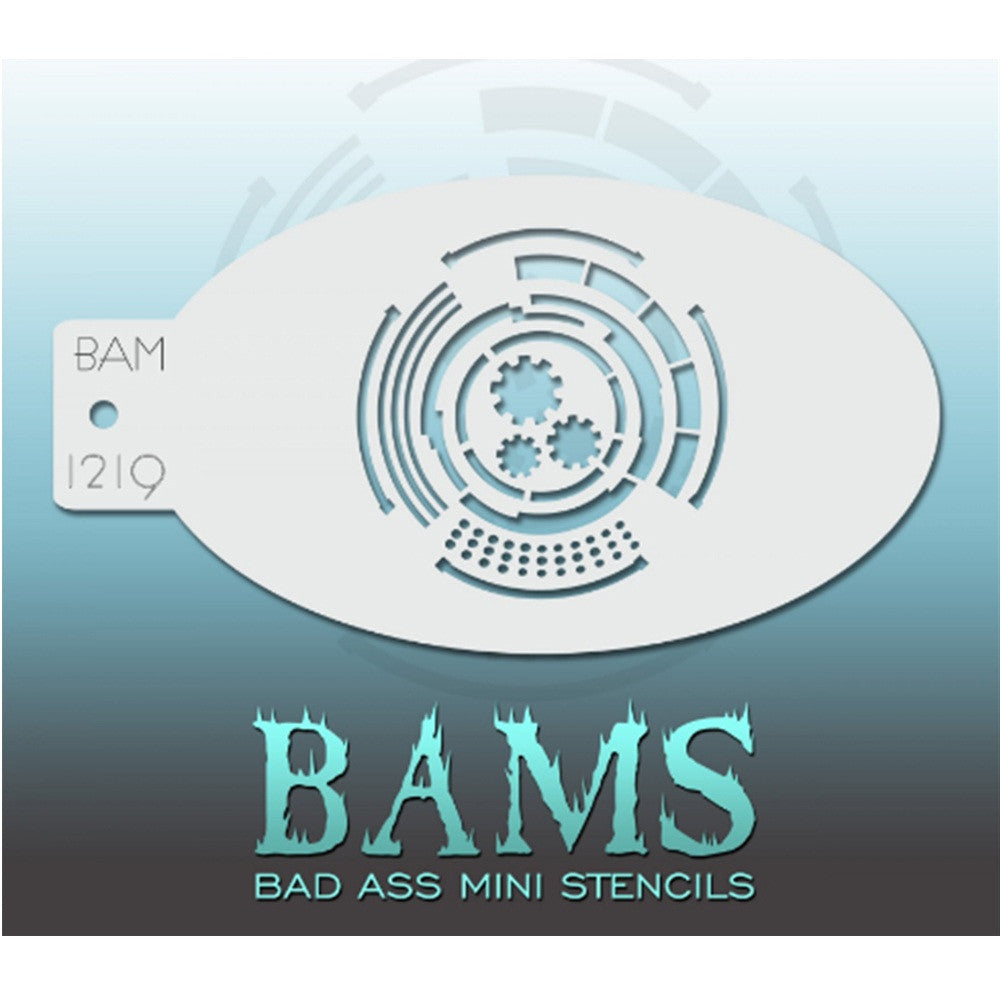 Bad Ass Mini Stencils (BAM 1219)