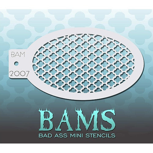 Bad Ass Mini Stencils - Lattice (BAM2007)
