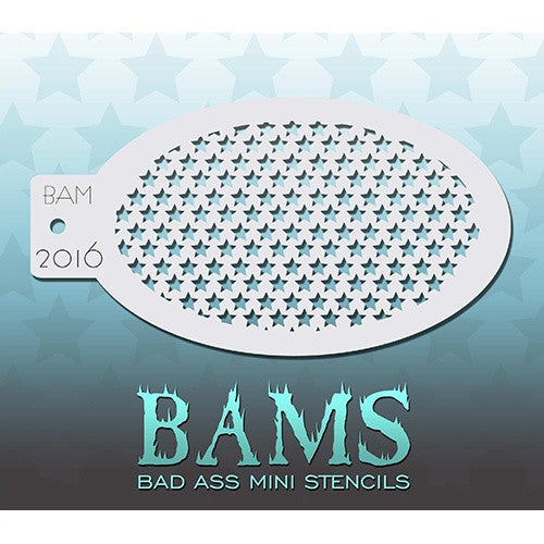 Bad Ass Mini Stencils - Tiny Stars (BAM2016)