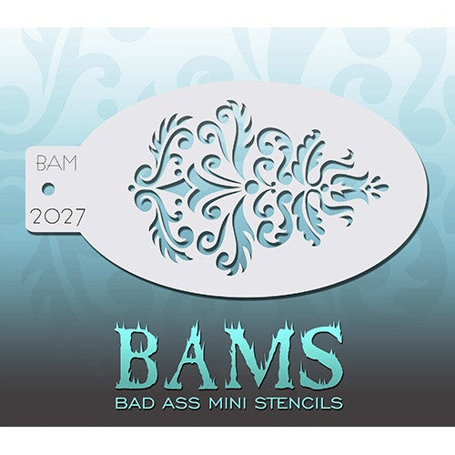 Bad Ass Mini Stencils - Elegance (BAM2027)