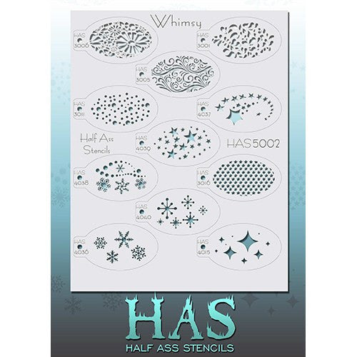 Half Ass Stencils - Whimsy (HAS5002)