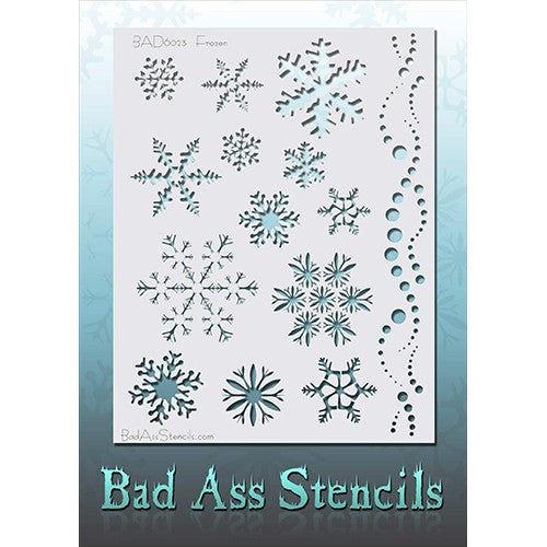 Bad Ass Full Size Stencils - Frozen (BAD6023)